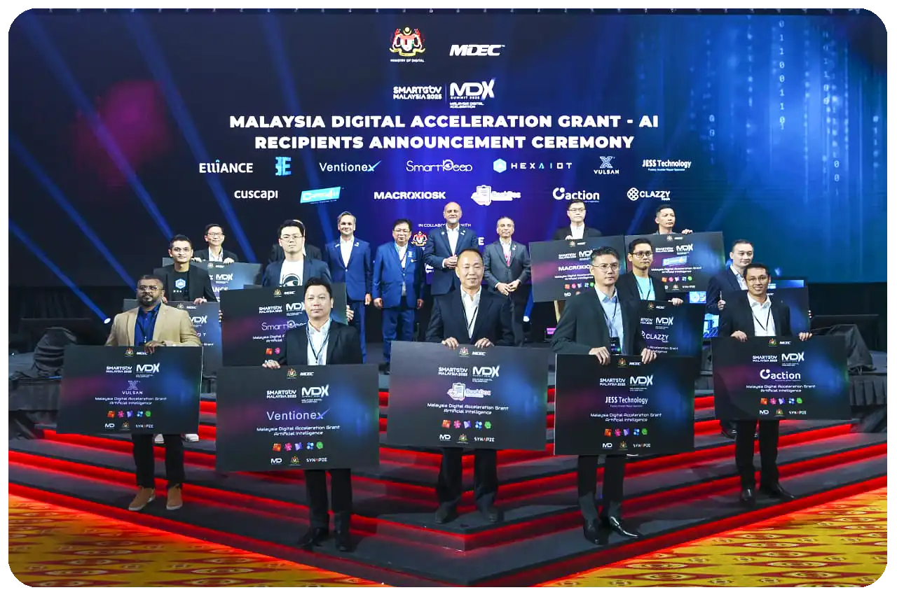 awarded the MDAG-AI Grant by MDEC for the year 2025 awarded the MDAG-AI Grant by MDEC for the year 2025